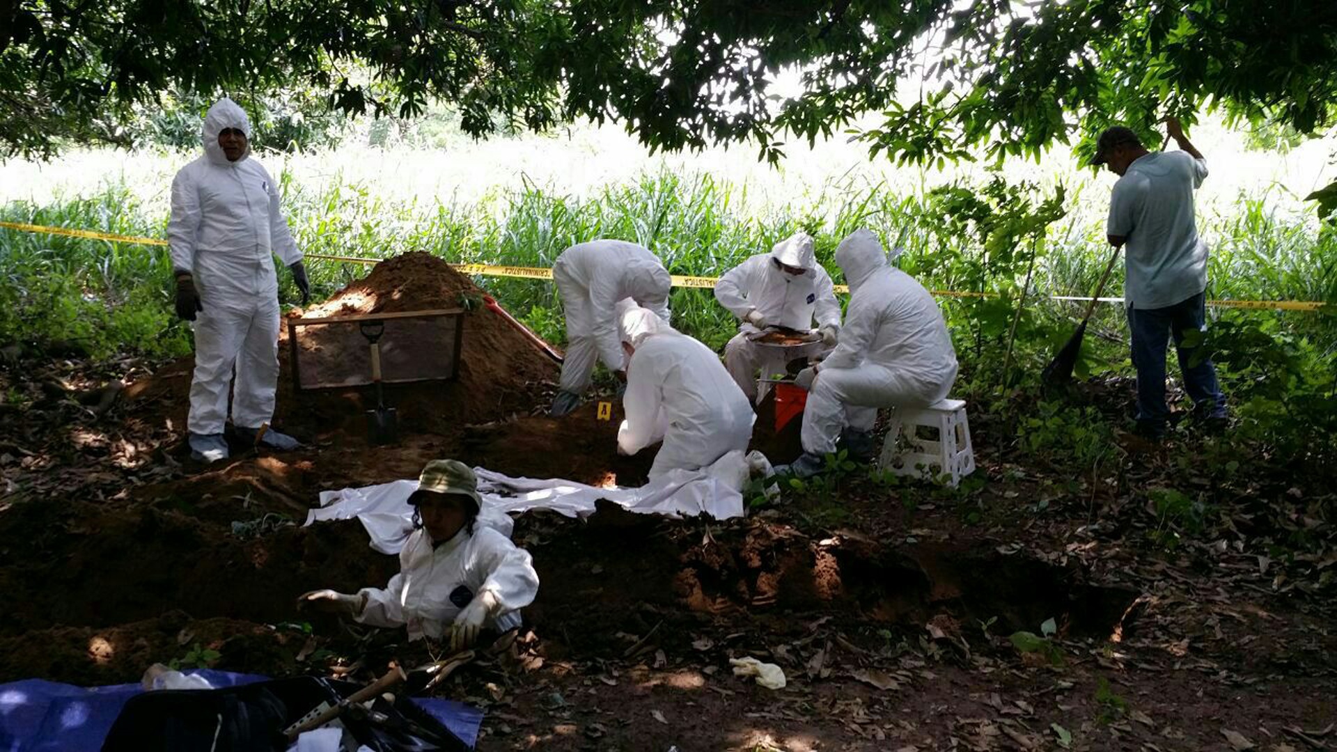 Descubren diez cadáveres en fosas clandestinas en Michoacán El