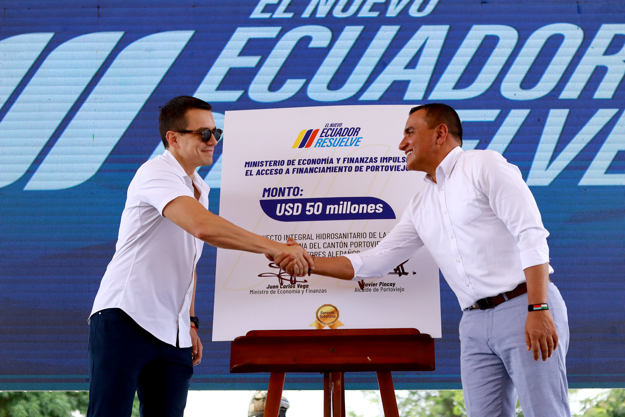 Portoviejo cuenta con aval soberano para financiar millonario proyecto