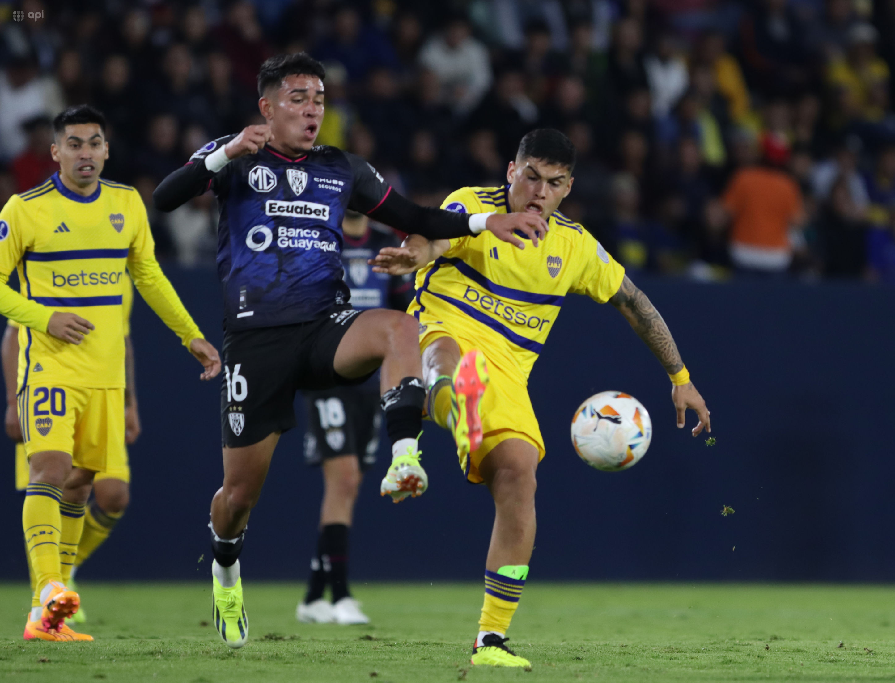 Independiente del Valle y Boca Juniors, este último con un equipo alterno, empataron sin goles en el estadio Banco Guayaquil.