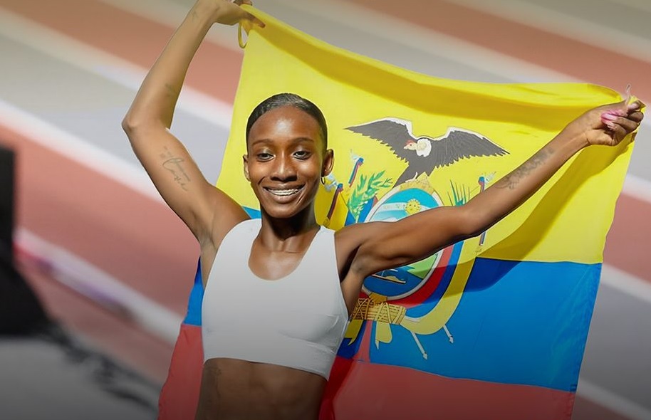 La atleta ecuatoriana Kiara Rodríguez ganó medalla de oro en los 100 metros planos en los Juegos Paralímpicos París 2024.