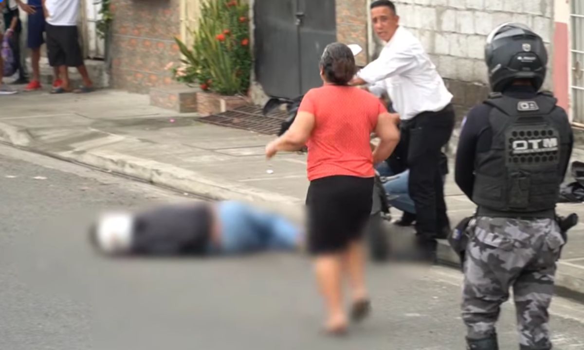 Sicarios mataron a un hombre después de almorzar con su madre