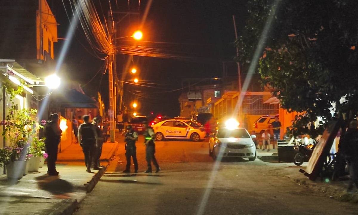 Balacera deja un muerto en Manabí.