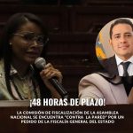 La Comisión de Fiscalización de la Asamblea Nacional (AN) está contra la pared, tras recibir una carta de Diana Salazar, fiscal general de la nación.
