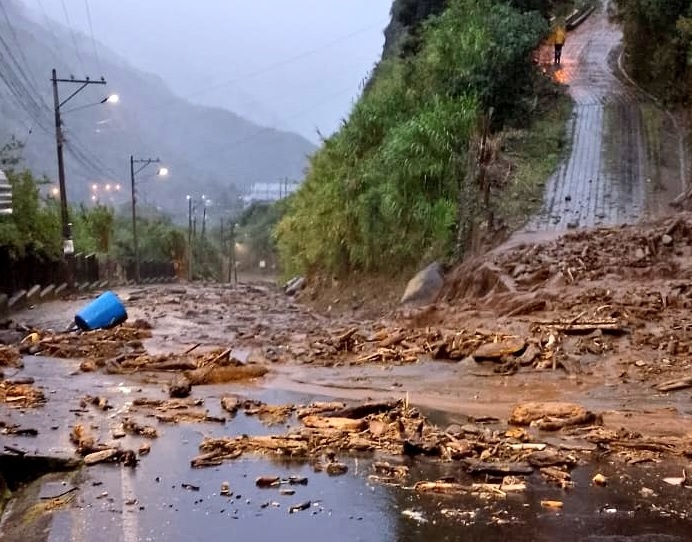 Debido a las intensas lluvias registradas en los últimos días, la SNGR reportó que ocho provincias son las más afectadas y están en alerta máxima.