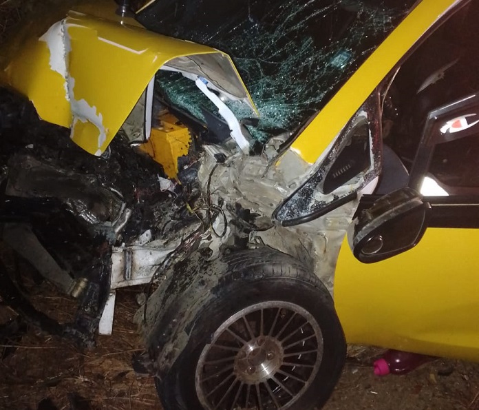 Un taxista, oriundo de Manta, murió tras sufrir un accidente de tránsito la madrugada de este viernes 12 de julio del 2024.