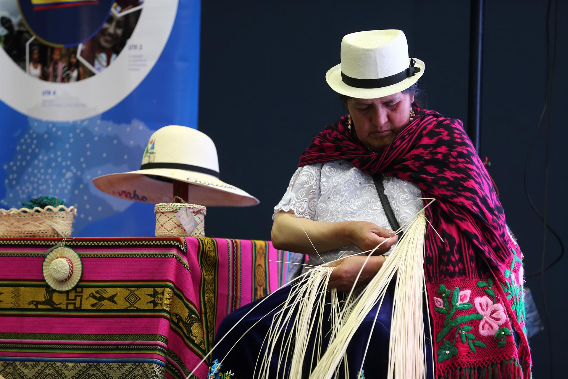 Toquilla - Sombreros Mujer - Artesania de Chile y toda