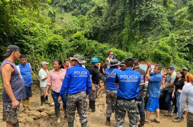 Hombre desapareció en medio de deslizamiento de tierra en Santa Ana