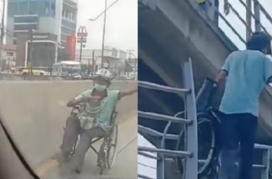 Hombre en silla de ruedas se "curó de milagro" y volvió a caminar en Guayaquil