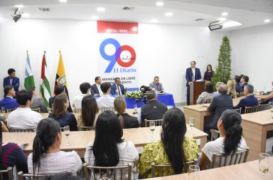 El Diario manabita conmemoró 90 años de creación.