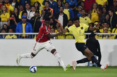 Kevin Rodríguez jugador de Ecuador. En la convocatoria para Copa América