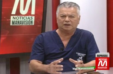 Freddy García, jefe del servicio de urología en Solca Manabí.