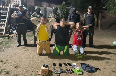 Operativos militares dejan cinco detenidos en Manabí