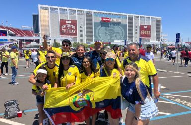 Varios portovejenses se encuentran en Estados Unidos para respaldar a la Selección Ecuatoriana de Fútbol en la Copa América.
