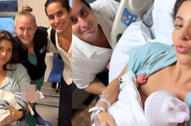 Constanza Báez trae al mundo a su segundo hijo