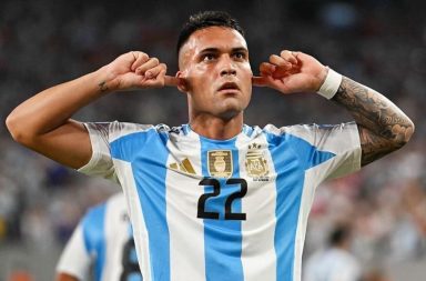 Lautaro Martínez gol final Copa América Argentina Campeón ante Colombia