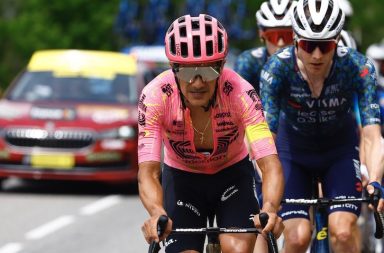 Richard Carapaz, nuevo rey de montaña en el Tour de Francia