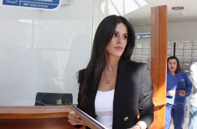 Diana Jácome denuncia a la vicepresidenta Verónica Abad por presunta violencia política