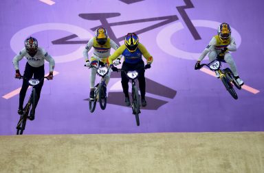 Alfredo Campo a semifinales de BMX en Juegos Olímpicos París 2024