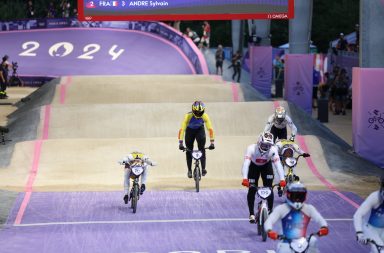 Alfredo Campo eliminado en BMX en París 2024