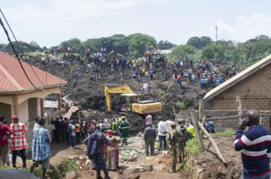 avalancha de basura uganda