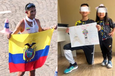 Daniel Pintado dedica su victoria en París 2024 a sus hijos.