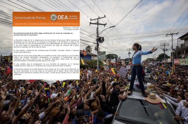 Secretaría de la OEA pide verificar actas electorales en Venezuela
