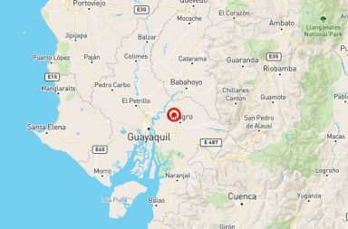 Temblor asustó a habitantes de Yaguachi, en Guayas