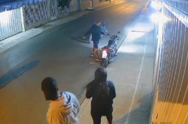 Violento asalto queda grabado en Portoviejo, Manabí