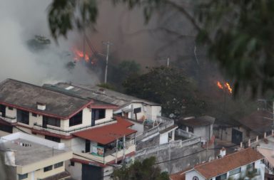 detenido por incendio en Guápulo