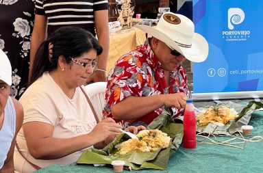 Festival de la tonga manabita reúne a cientos de familias en San Plácido