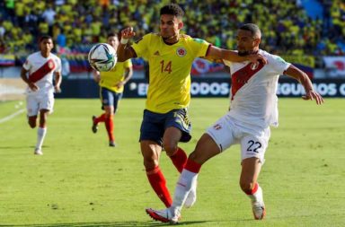 Perú vs. Colombia juegan en el cierre de la Fecha 7 de Eliminatorias