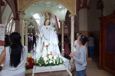 Procesión de la Virgen de la Merced de Portoviejo se adelanta por apagones