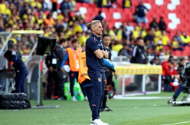 Sebastián Beccacece insiste en la paciencia al equipo y felicitó a Enner Valencia