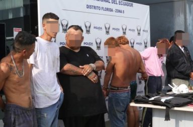 Alias "Morsa" es uno de los ocho detenidos en el distrito Nueva Prosperina