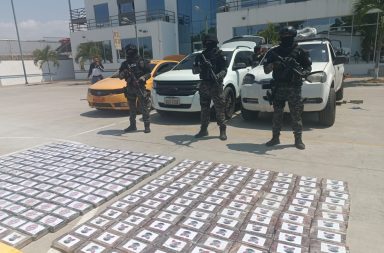 La Policía incauta un cargamento de droga en Jaramijó valorado en 15 millones de dólares