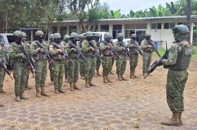 Destacamento militar es atacado a balazos en Santo Domingo