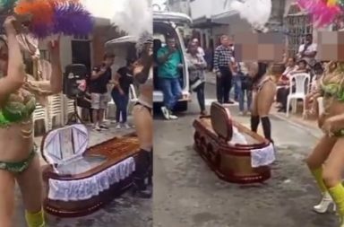 Con "hora loca" se realiza un funeral.