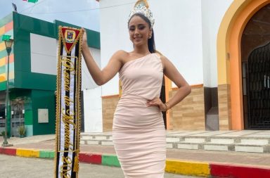 Con 18 años de edad, Ivanna García Salazar, se convirtió en la mujer más hermosa de la provincia de Manabí.