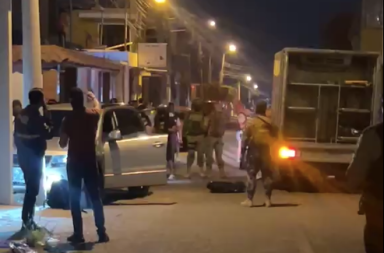 Dos muertos en segundo hecho violento de la noche de este jueves, en Manta