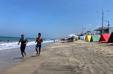 El feriado por el 9 de octubre no cubrió las expectativas de los operadores turísticos de Crucita, en Manabí.