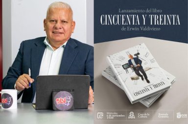 Erwin Valdiviezo presentará su obra 'Cincuenta y treinta'