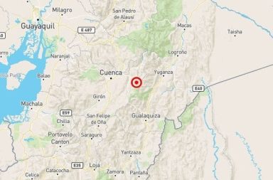 Un sismo de 3,5 grados de magnitud se registró en el cantón Gualaceo, provincia del Azuay, este viernes 11 de octubre del 2024.