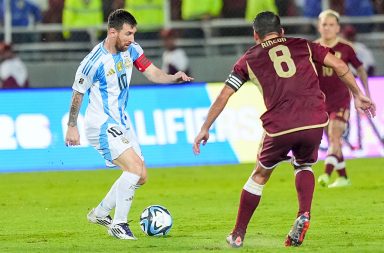 Venezuela empató 1-1 contra Argentina en un partido que empezó perdiendo