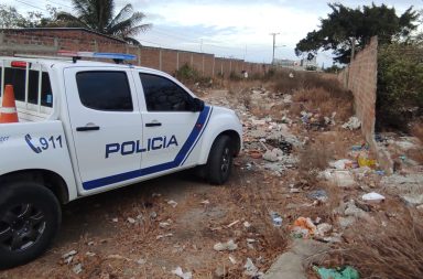 Cadáver hallado en un basurero, en Montecristi