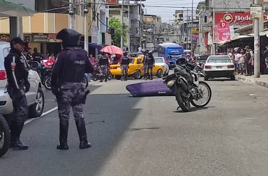 crimen en pleno centro de Manta