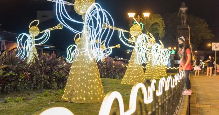 Avenidas de Portoviejo no serían iluminadas en esta Navidad por crisis energética