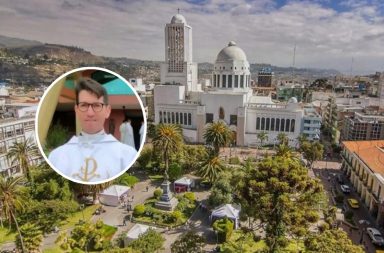 Familiares y miembros de la diócesis de Ambato están angustiados por la desaparición del sacerdote Enrique Fabián Arcos Sevilla.