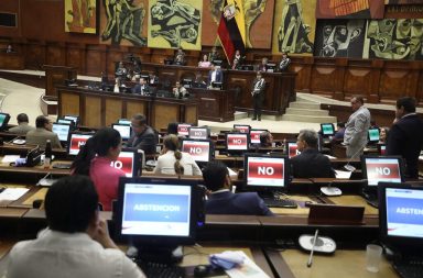 La Asamblea Nacional archivó un proyecto de ley para combatir el lavado de activos, enviada por el Presidente Daniel Noboa.