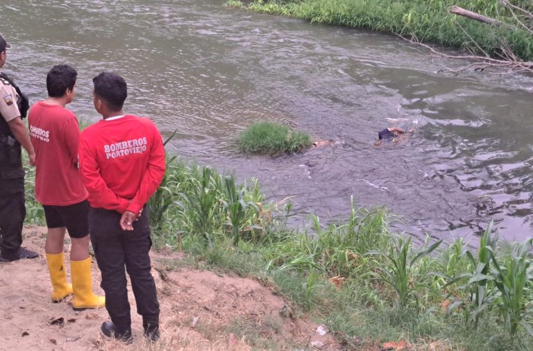 Otro cadáver apareció en el río Portoviejo