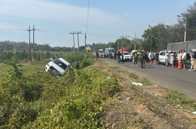 Triple crimen en plena vía en Lodana de Santa Ana, Manabí